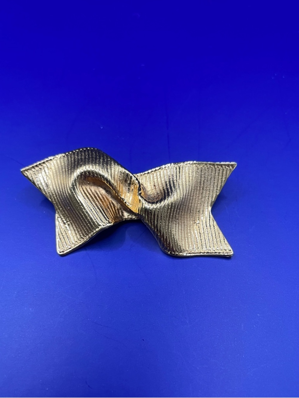 Mignon Faget Gold Bow Brooch